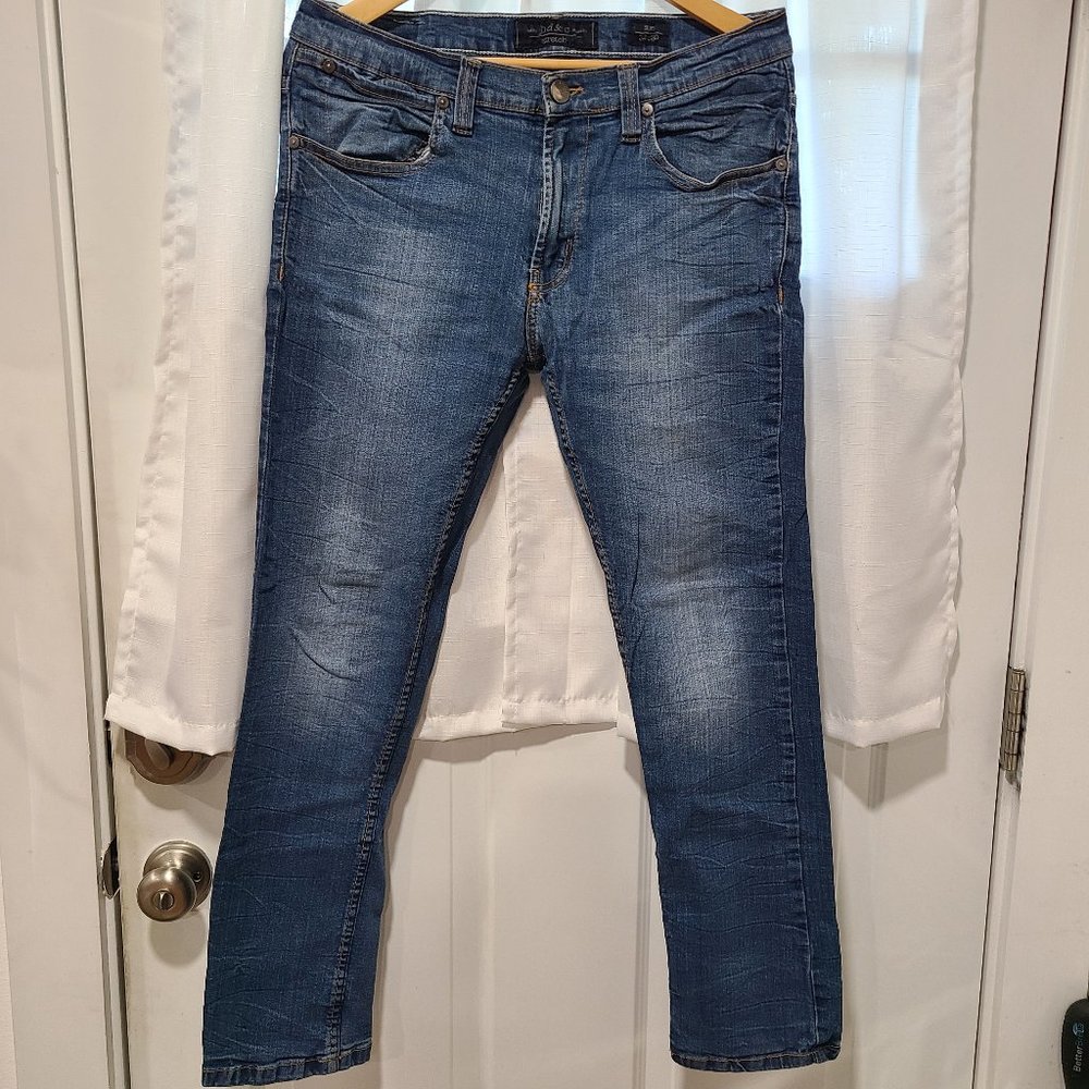 PD&C men's blue stretch jeans 32x30